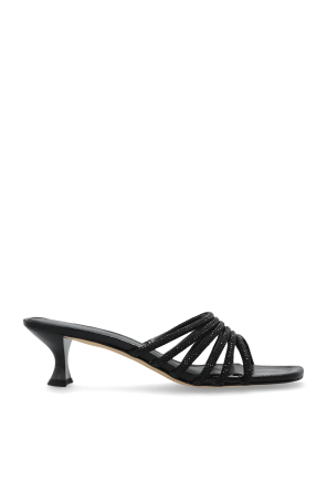 サンダル・ミュール Eve Mules  Black Sandals - ANINE BING - Leather - Black Anine Bing Heeled mules 